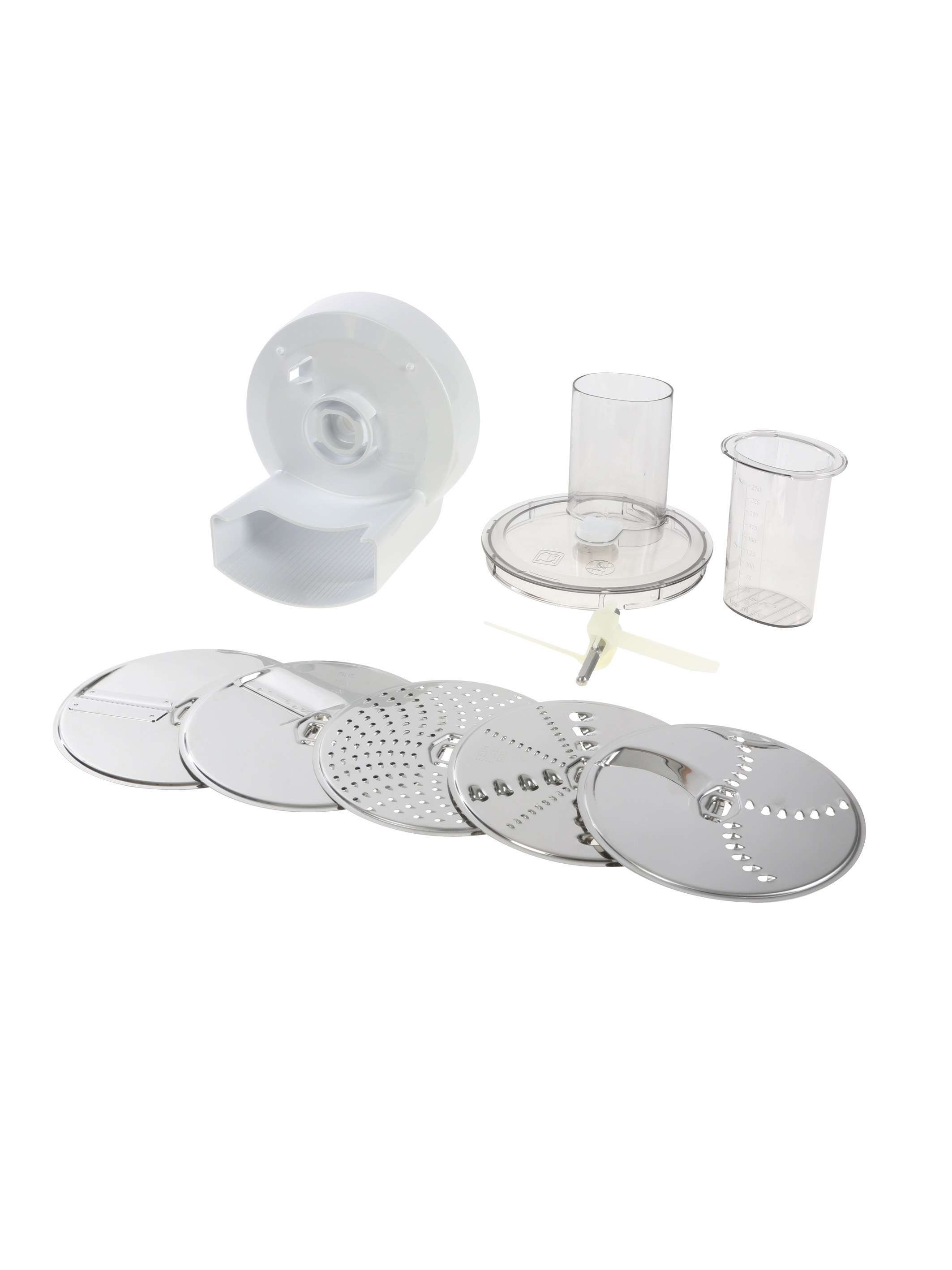 картинка Набор VeggiLove: универсальная резка с 5 дисками для шинковски и терки кухонного комбайна в Сервисном центре «Близнецов»