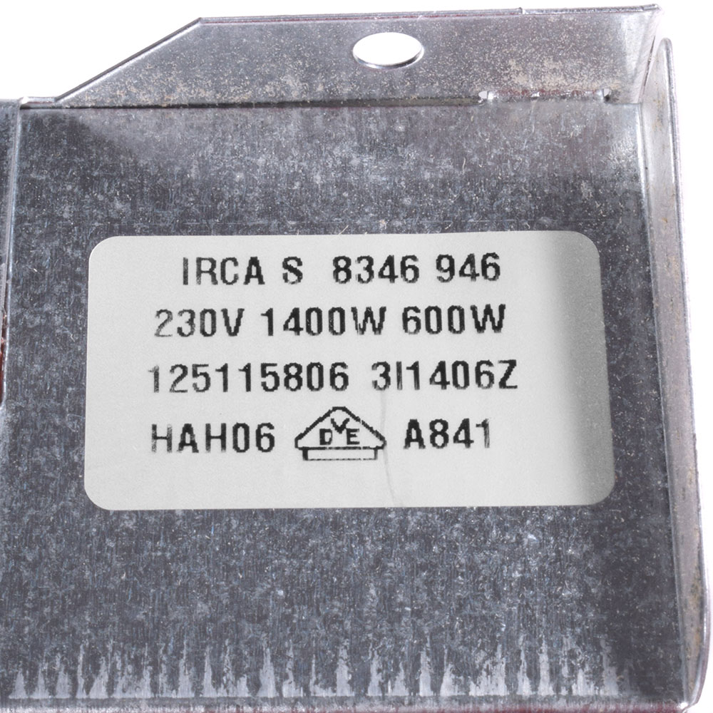 картинка Элемент нагревательный (ТЭН) 1400+600W 230V сушильной машины в Сервисном центре «Близнецов»