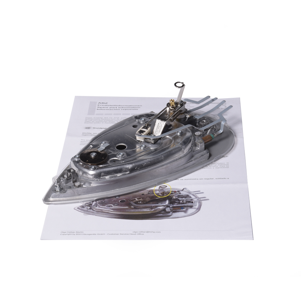 картинка Элемент нагревательный (подошва) утюга в Сервисном центре «Близнецов»