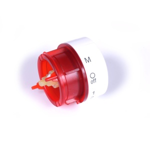 картинка Переключатель белый, с хромированной крышкой кухонного камбайна в Сервисном центре «Близнецов»