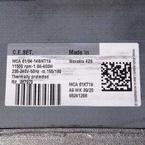 картинка Мотор стиральной машины в Сервисном центре «Близнецов»