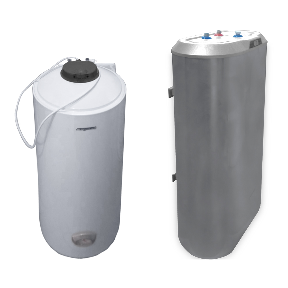 Водонагреватели электрические (накопительные и проточные) GARANTERM