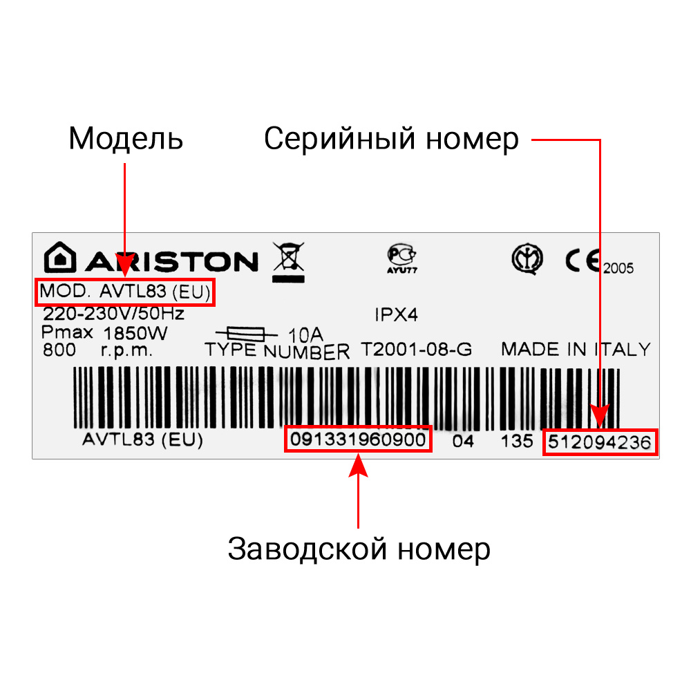 Стиральные машины HOTPOINT- ARISTON